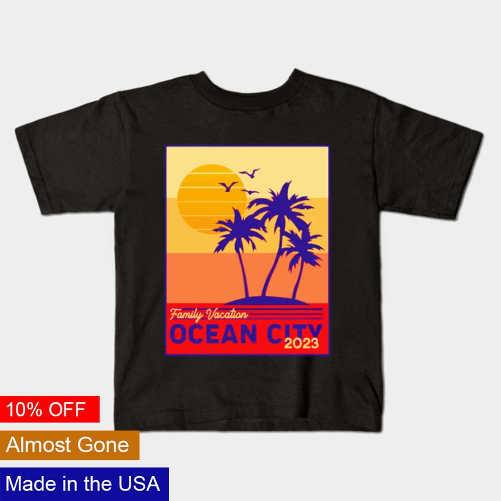 Original Family vacation ocean city 2023 shirt