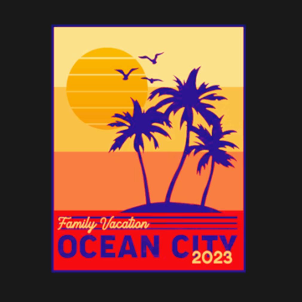 Original Family vacation ocean city 2023 t-shirt