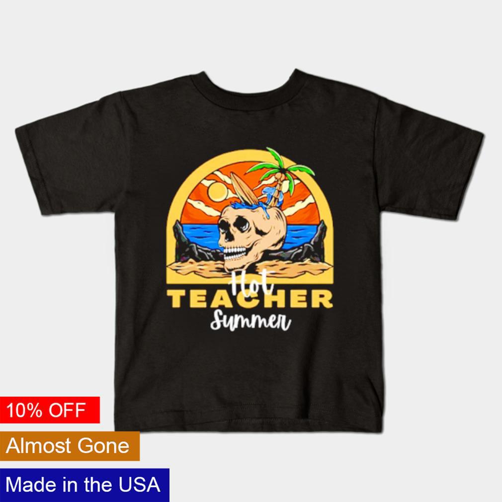 Premium Vintage hot teacher summer shirt